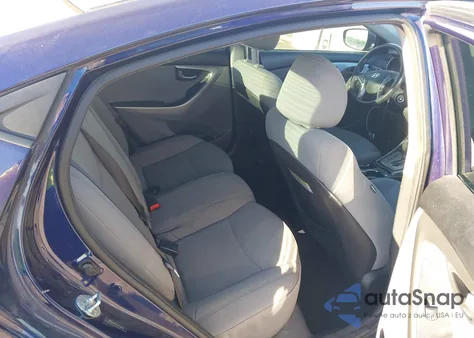 2013 Hyundai Elantra Gls z USA, uszkodzony, nr VIN 5NPDH4AE1DH426638